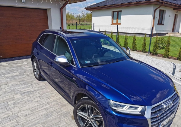 Audi SQ5 cena 166000 przebieg: 55000, rok produkcji 2018 z Legionowo małe 172